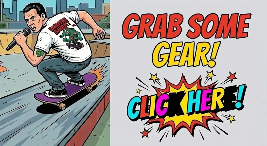 O.G. SKATER Merch Button